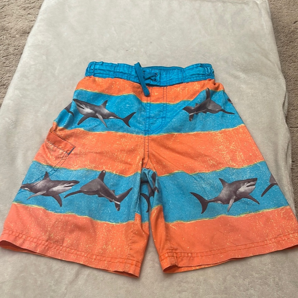 Boys Shark Swim trunks